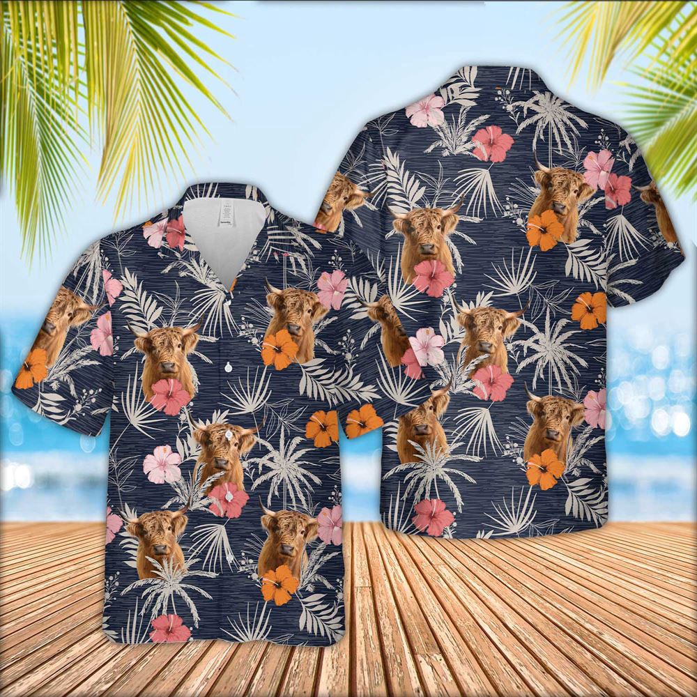 Farm Hawaiian Shirt Highland Cattle Tropical Exotic Hawaiian Shirt Animal Hawaiian Shirt 1 wvjhzh.jpg