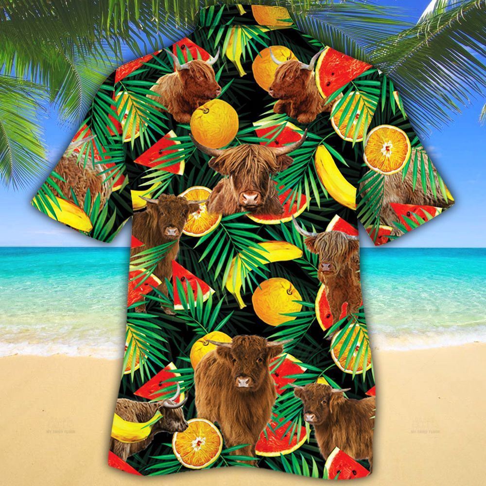 Farm Hawaiian Shirt Highland Cattle Tropical Fruits All Over Printed 3D Hawaiian Shirt Animal Hawaiian Shirt 2 fxm8nd.jpg