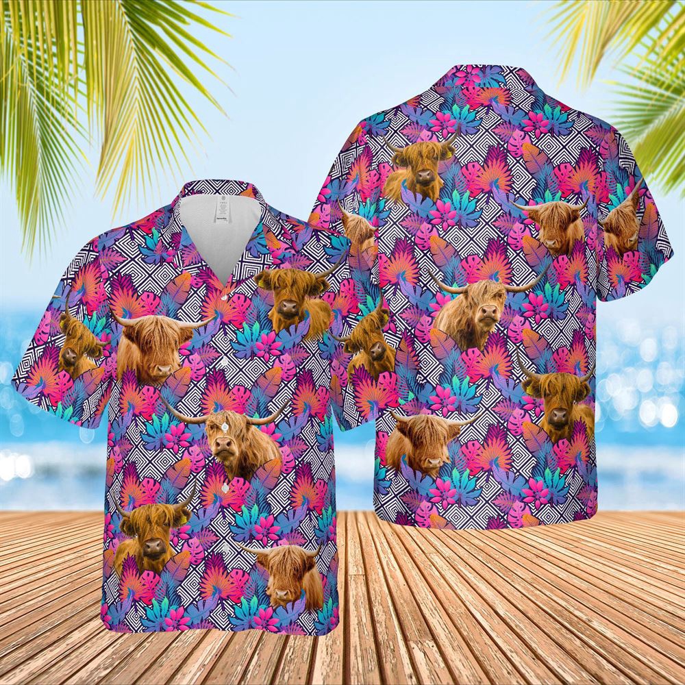 Farm Hawaiian Shirt Highland Face Leaf Pattern 3D Hawaiian Shirt Animal Hawaiian Shirt 1 sg3zuc.jpg Farm Hawaiian Shirt Highland Face Leaf Pattern 3D Hawaiian Shirt Animal Hawaiian Shirt 1 sg3zuc.jpg