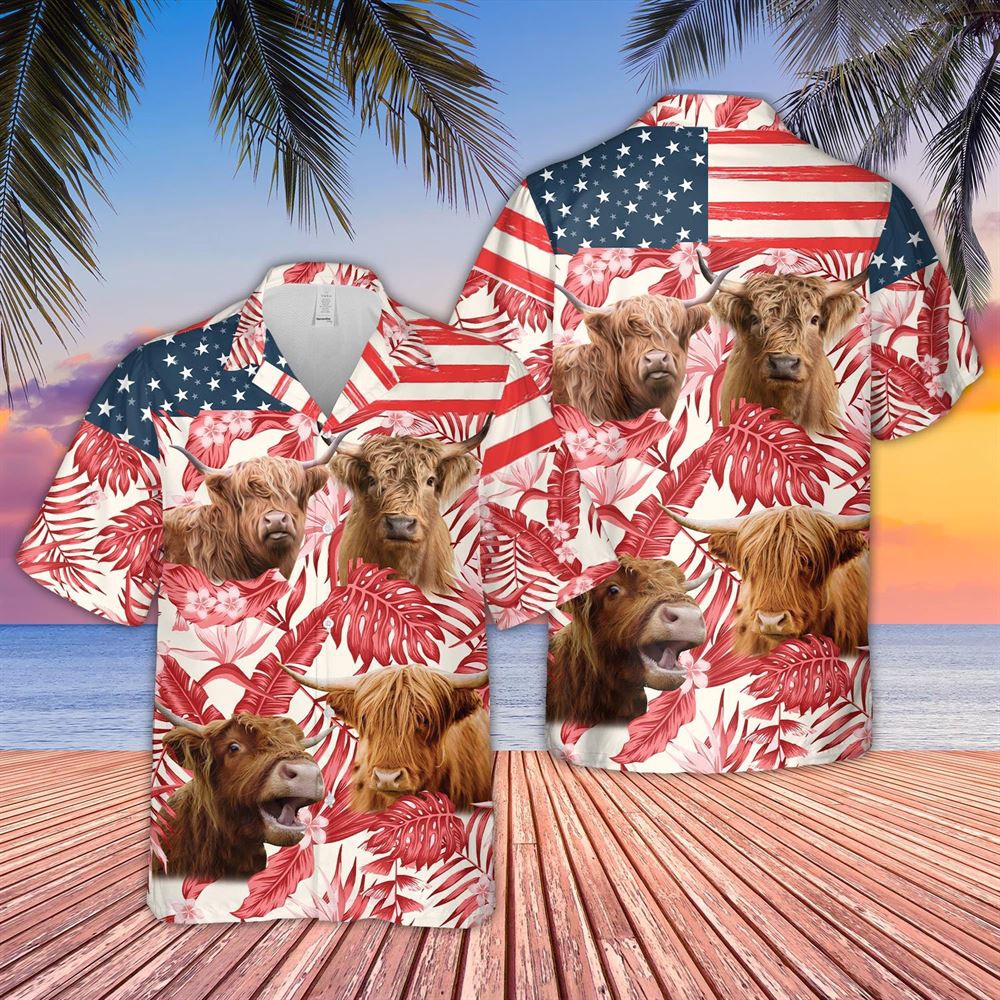 Farm Hawaiian Shirt Highland Red Floral Us Flag 3D Hawaiian Shirt Animal Hawaiian Shirt 1 n4yltz.jpg Farm Hawaiian Shirt Highland Red Floral Us Flag 3D Hawaiian Shirt Animal Hawaiian Shirt 1 n4yltz.jpg