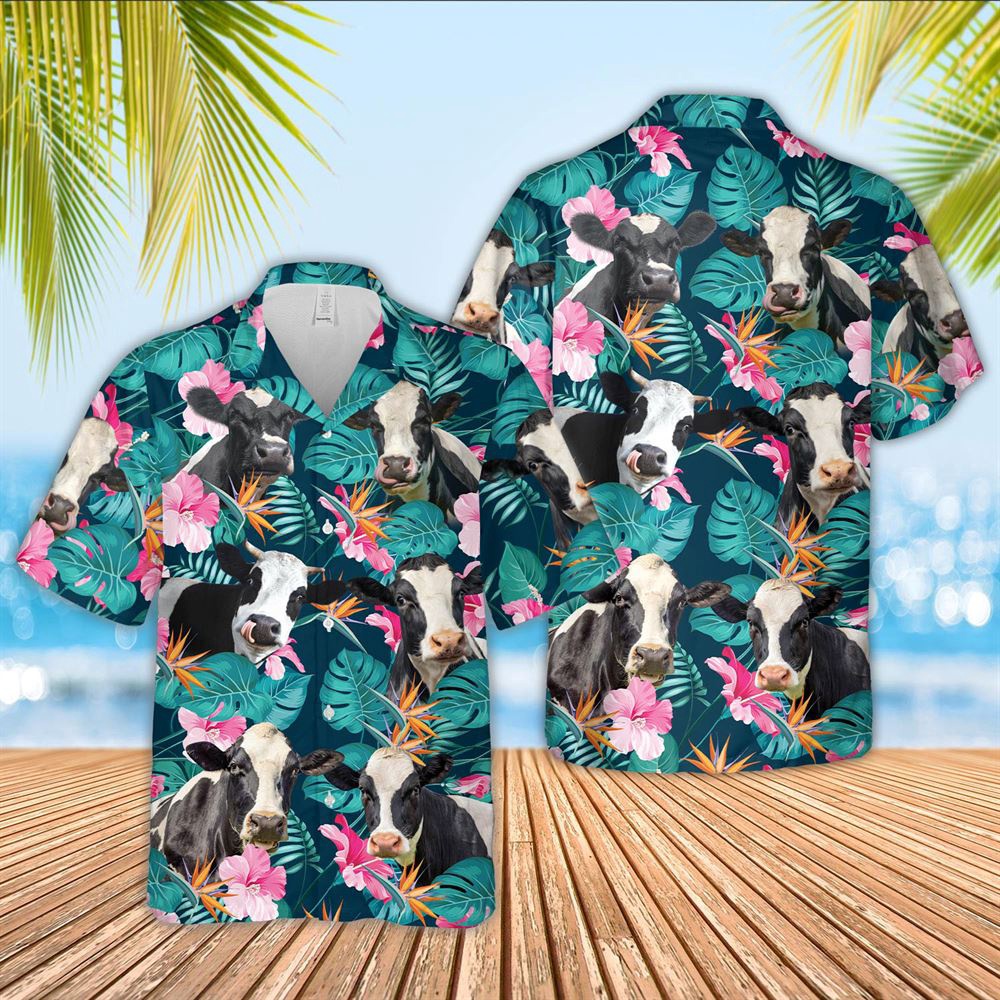 Farm Hawaiian Shirt Holstein Cattle Palm Leaves Pattern Hawaiian Shirt Animal Hawaiian Shirt 1 kvhd4i.jpg Farm Hawaiian Shirt Holstein Cattle Palm Leaves Pattern Hawaiian Shirt Animal Hawaiian Shirt 1 kvhd4i.jpg