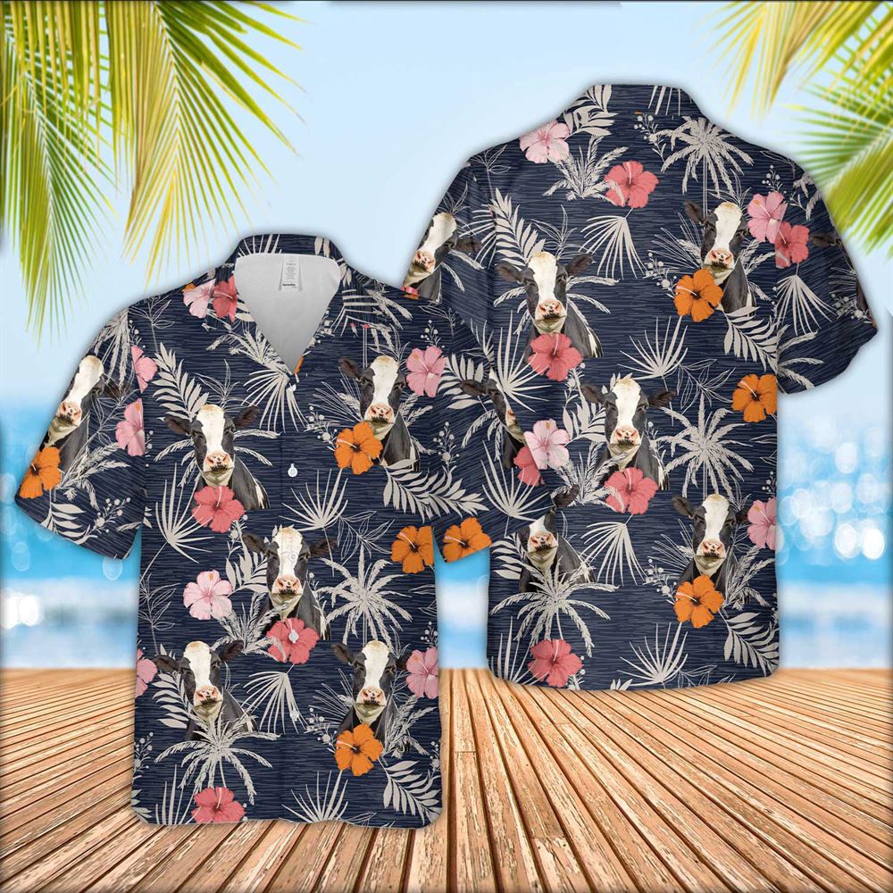 Farm Hawaiian Shirt Holstein Cattle Tropical Exotic Hawaiian Shirt Animal Hawaiian Shirt 1 pufqy3.jpg Farm Hawaiian Shirt Holstein Cattle Tropical Exotic Hawaiian Shirt Animal Hawaiian Shirt 1 pufqy3.jpg