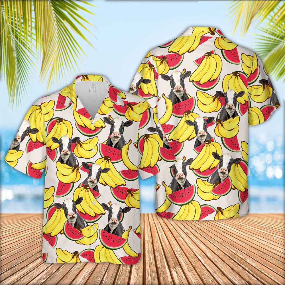 Farm Hawaiian Shirt Holstein Face Fruit Pattern 3D Hawaiian Shirt Animal Hawaiian Shirt 1 odahvg.jpg Farm Hawaiian Shirt Holstein Face Fruit Pattern 3D Hawaiian Shirt Animal Hawaiian Shirt 1 odahvg.jpg