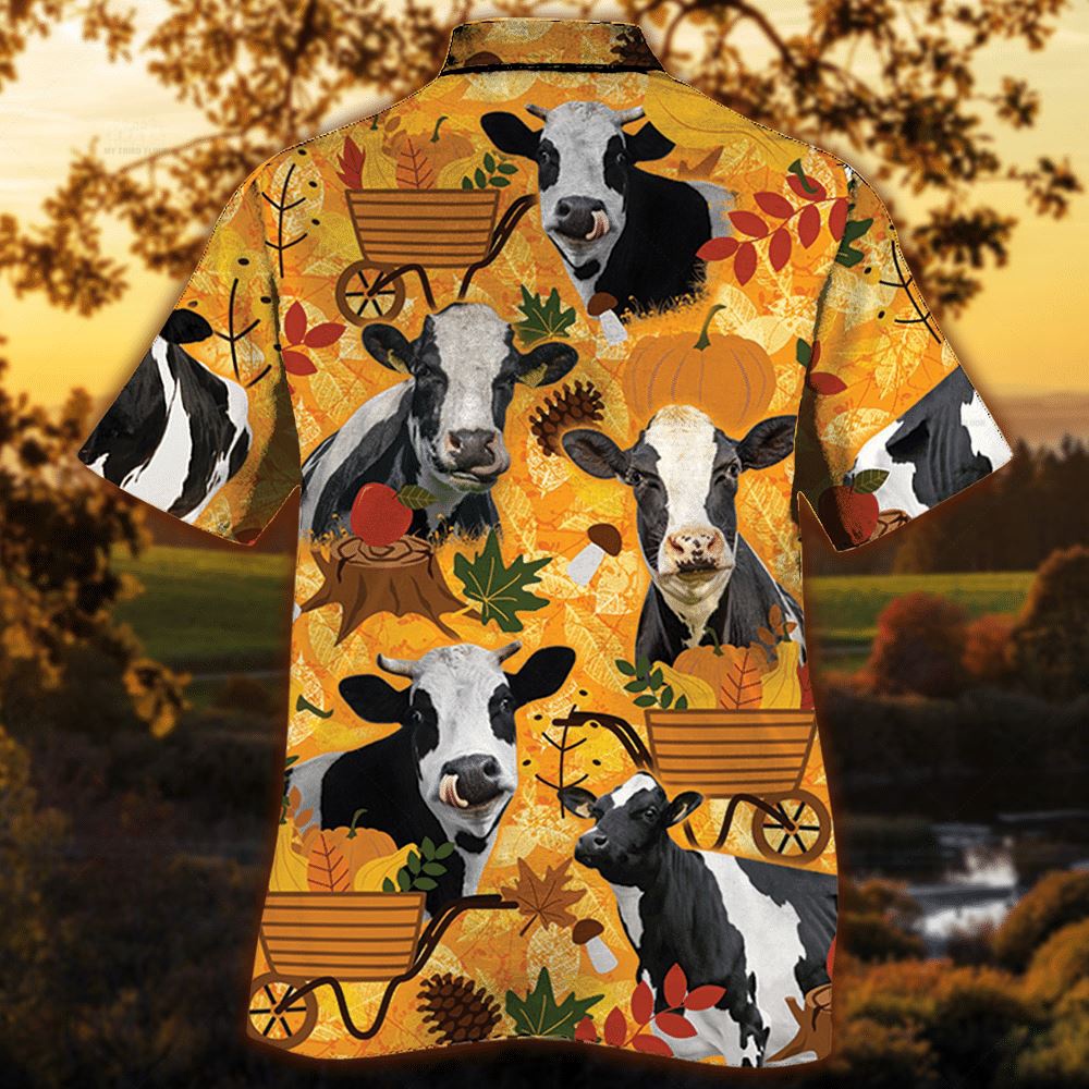 Farm Hawaiian Shirt Holstein Friesian Cattle Nature Autumn Pumpkin All Over Printed 3D Hawaiian Shirt Animal Hawaiian Shirt 2 z3aj6y.jpg Farm Hawaiian Shirt Holstein Friesian Cattle Nature Autumn Pumpkin All Over Printed 3D Hawaiian Shirt Animal Hawaiian Shirt 2 z3aj6y.jpg