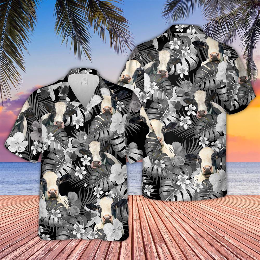 Farm Hawaiian Shirt Holstein Grey 3D Hawaiian Shirt Animal Hawaiian Shirt 1 gfhhtn.jpg Farm Hawaiian Shirt Holstein Grey 3D Hawaiian Shirt Animal Hawaiian Shirt 1 gfhhtn.jpg