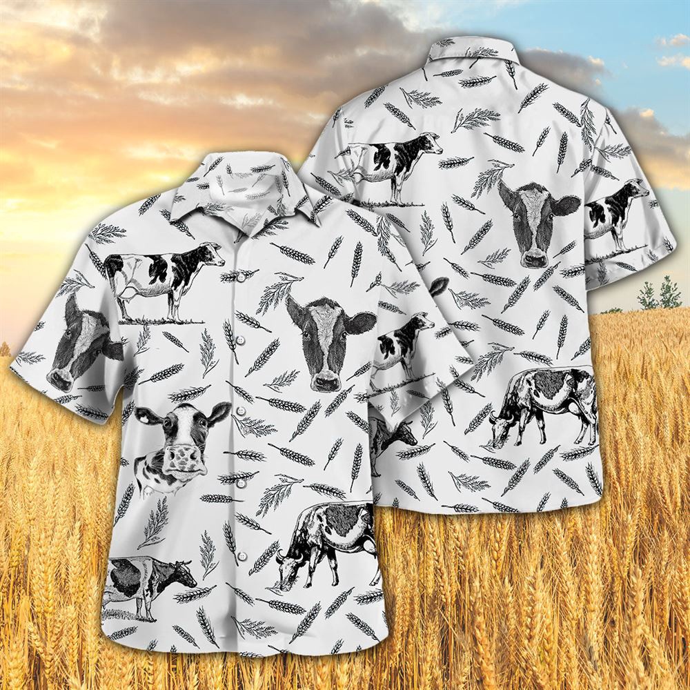 Farm Hawaiian Shirt Holstein Pattern All Printed 3D Hawaiian Shirt For Men And Women Animal Hawaiian Shirt 1 vpftrj.jpg