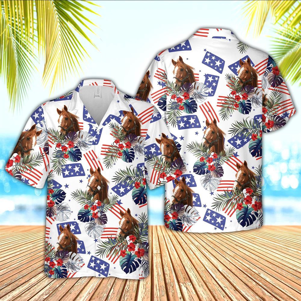 Farm Hawaiian Shirt Horse American Little Flowers And Flag Pattern Hawaiian Shirt Animal Hawaiian Shirt 1 kbisbb.jpg Farm Hawaiian Shirt Horse American Little Flowers And Flag Pattern Hawaiian Shirt Animal Hawaiian Shirt 1 kbisbb.jpg