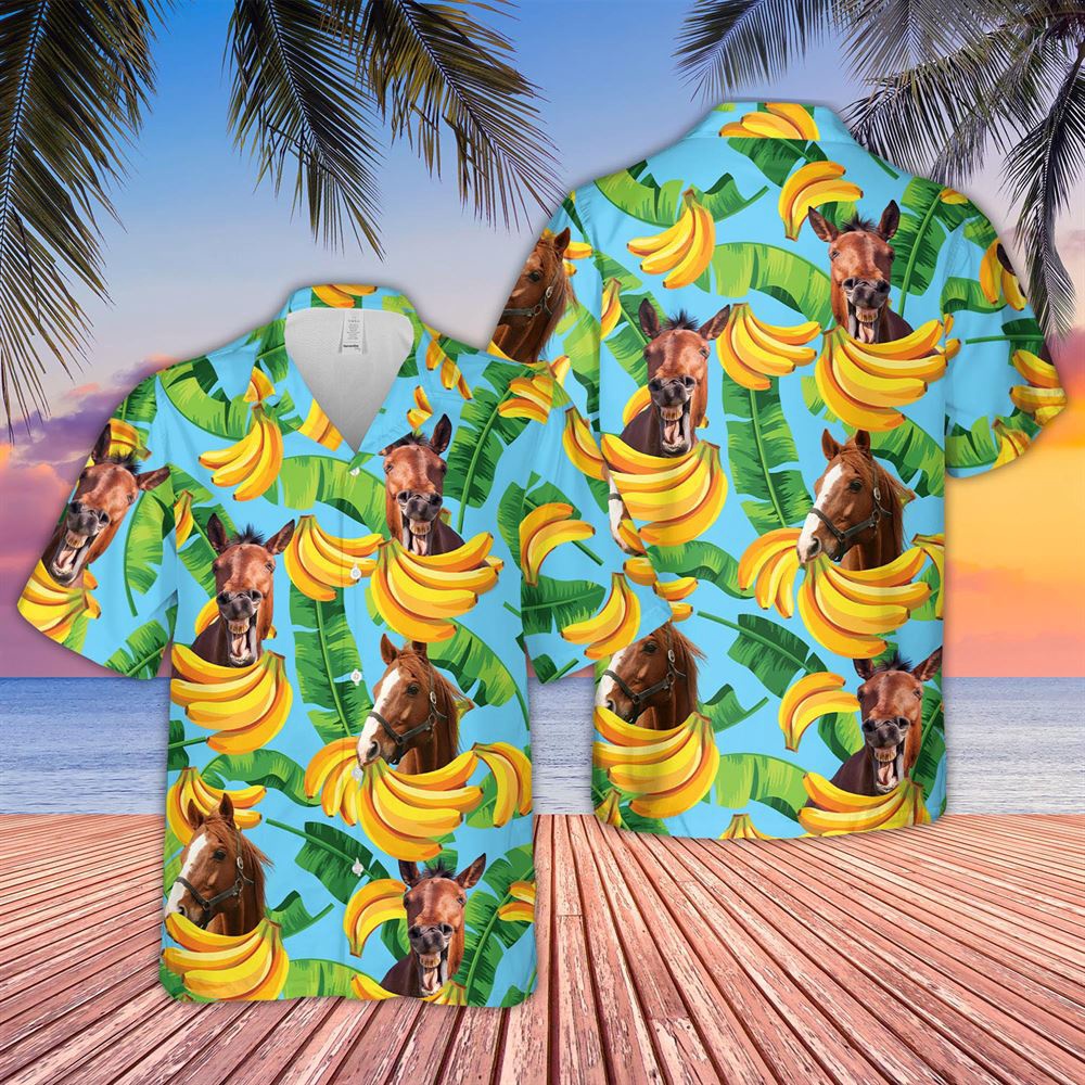 Farm Hawaiian Shirt Horse Banana Pattern 3D Hawaiian Shirt Animal Hawaiian Shirt 1 gkitqd.jpg Farm Hawaiian Shirt Horse Banana Pattern 3D Hawaiian Shirt Animal Hawaiian Shirt 1 gkitqd.jpg