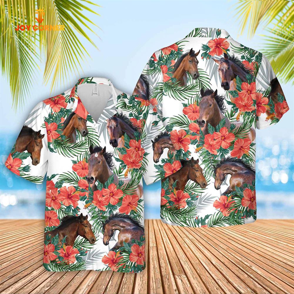 Farm Hawaiian Shirt Horse Cattle Hibucis Flower Pattern 3D Hawaiian Shirt Animal Hawaiian Shirt 1 nsecdx.jpg Farm Hawaiian Shirt Horse Cattle Hibucis Flower Pattern 3D Hawaiian Shirt Animal Hawaiian Shirt 1 nsecdx.jpg