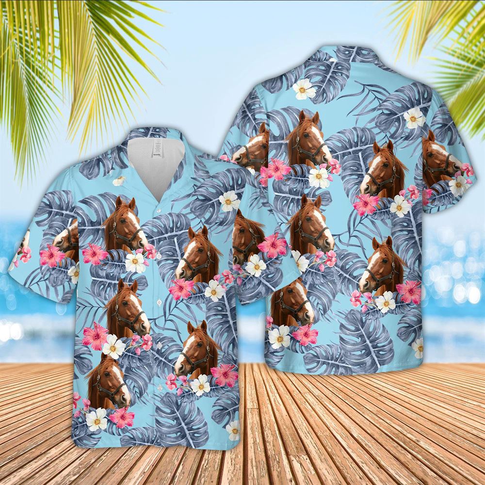 Farm Hawaiian Shirt Horse Sierra Blue Pattern 3D Hawaiian Shirt Animal Hawaiian Shirt 1 smmqat.jpg Farm Hawaiian Shirt Horse Sierra Blue Pattern 3D Hawaiian Shirt Animal Hawaiian Shirt 1 smmqat.jpg