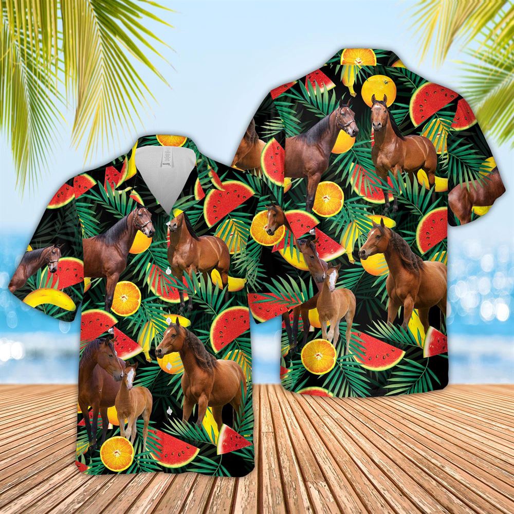 Farm Hawaiian Shirt Horse Watermelon Hawaiian Shirt Animal Hawaiian Shirt 1 j55md6.jpg Farm Hawaiian Shirt Horse Watermelon Hawaiian Shirt Animal Hawaiian Shirt 1 j55md6.jpg