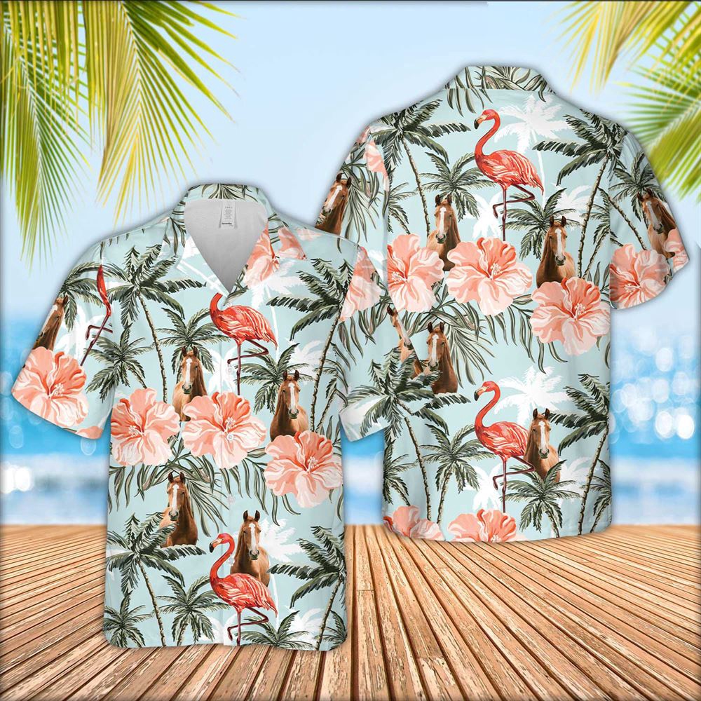 Farm Hawaiian Shirt Horse With Flamingo Hawaiian Shirt Animal Hawaiian Shirt 1 hkvkw5.jpg Farm Hawaiian Shirt Horse With Flamingo Hawaiian Shirt Animal Hawaiian Shirt 1 hkvkw5.jpg