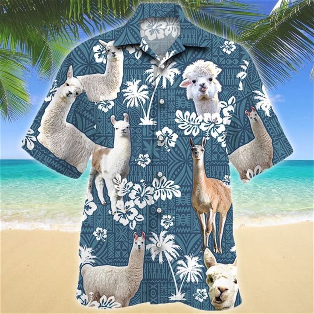 Farm Hawaiian Shirt Llama Blue Tribal All Over Printed 3D Hawaiian Shirt Animal Hawaiian Shirt 1 xyeqic.jpg Farm Hawaiian Shirt Llama Blue Tribal All Over Printed 3D Hawaiian Shirt Animal Hawaiian Shirt 1 xyeqic.jpg