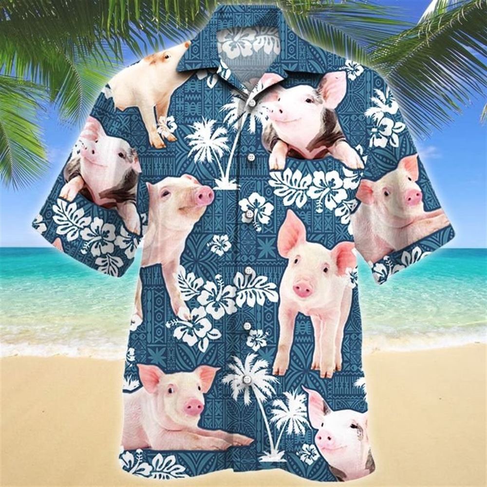 Farm Hawaiian Shirt Pig Blue Tribal All Over Printed 3D Hawaiian Shirt Animal Hawaiian Shirt 1 ghmeke.jpg Farm Hawaiian Shirt Pig Blue Tribal All Over Printed 3D Hawaiian Shirt Animal Hawaiian Shirt 1 ghmeke.jpg