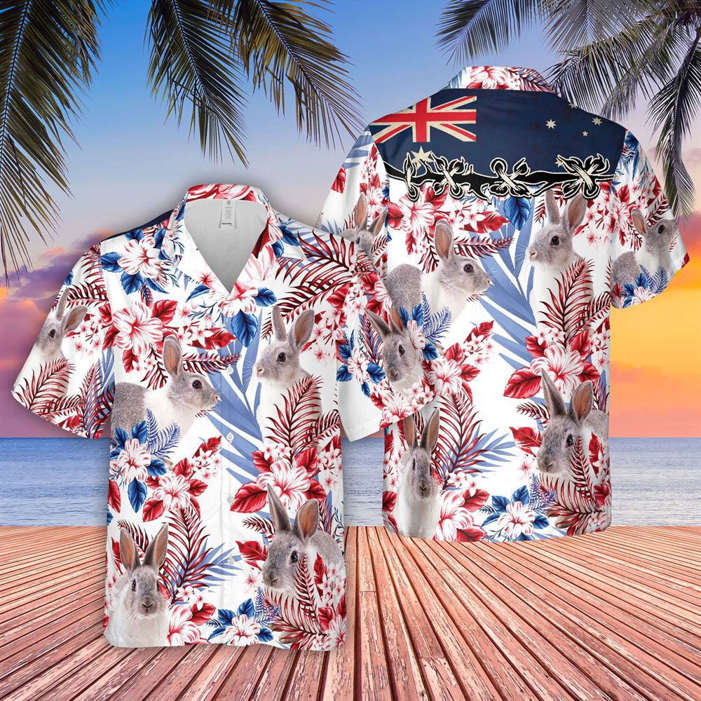 Farm Hawaiian Shirt Rabbit Lovers Australia Flag Hawaiian Flowers Hawaiian Shirt Animal Hawaiian Shirt 1 z1pzac.jpg Farm Hawaiian Shirt Rabbit Lovers Australia Flag Hawaiian Flowers Hawaiian Shirt Animal Hawaiian Shirt 1 z1pzac.jpg