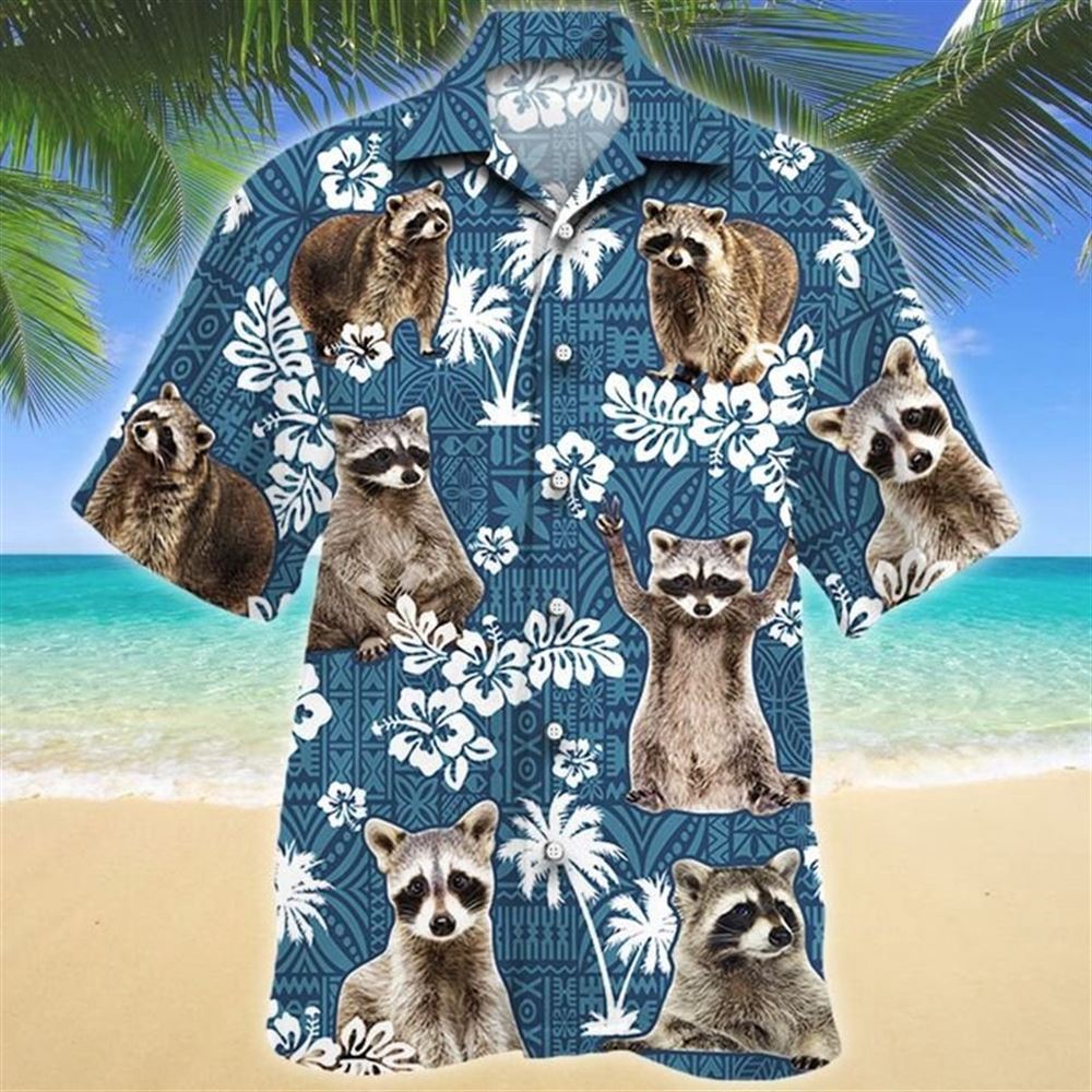 Farm Hawaiian Shirt Raccoon Blue Tribal All Over Printed 3D Hawaiian Shirt Animal Hawaiian Shirt 1 hwz0dt.jpg Farm Hawaiian Shirt Raccoon Blue Tribal All Over Printed 3D Hawaiian Shirt Animal Hawaiian Shirt 1 hwz0dt.jpg