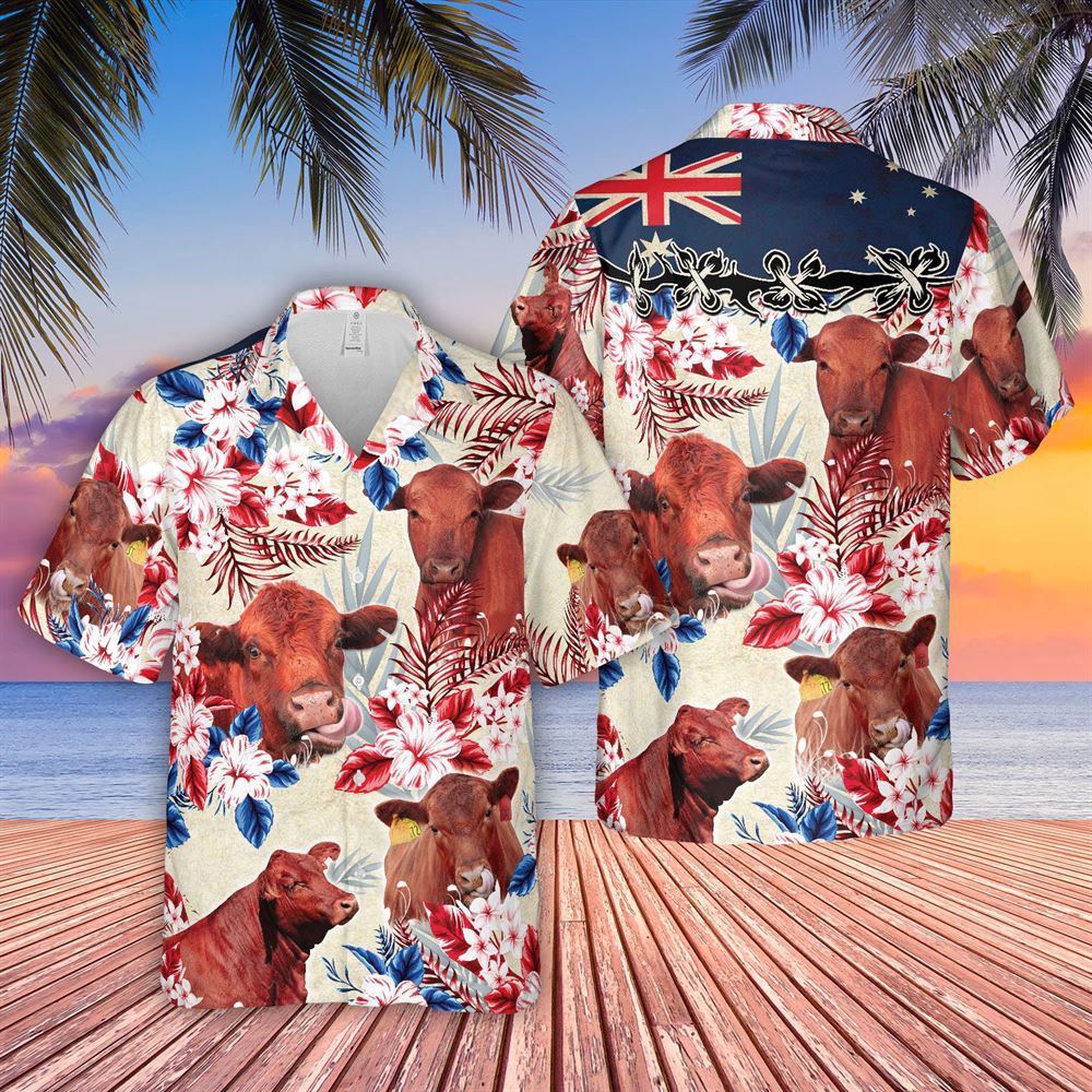 Farm Hawaiian Shirt Red Angus Cattle Australia Flag Hawaiian Flowers Hawaiian Shirt Animal Hawaiian Shirt 1 qvpbvr.jpg