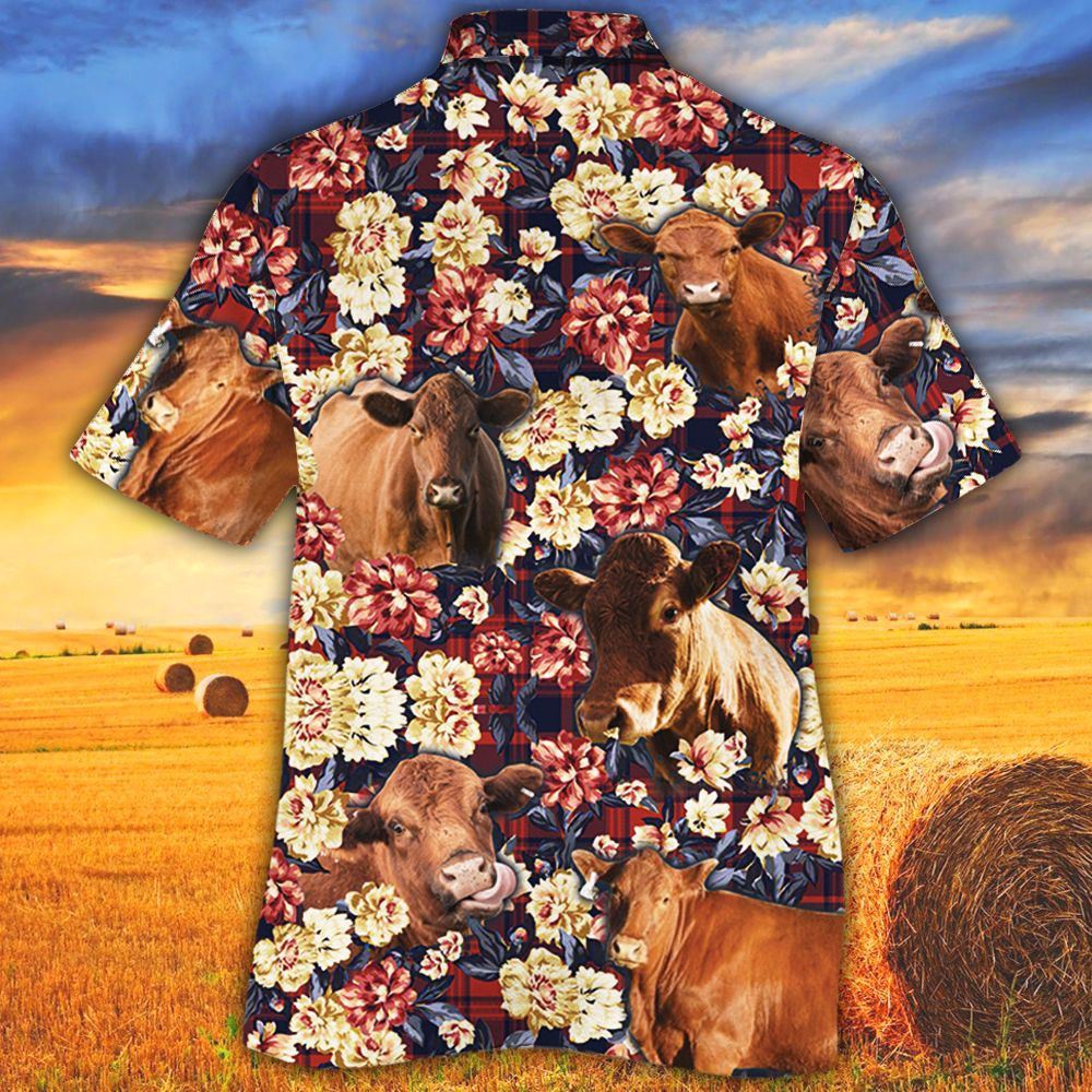 Farm Hawaiian Shirt Red Angus Cattle Red Plaid Pattern All Over Printed 3D Hawaiian Shirt Animal Hawaiian Shirt 2 crph2t.jpg Farm Hawaiian Shirt Red Angus Cattle Red Plaid Pattern All Over Printed 3D Hawaiian Shirt Animal Hawaiian Shirt 2 crph2t.jpg