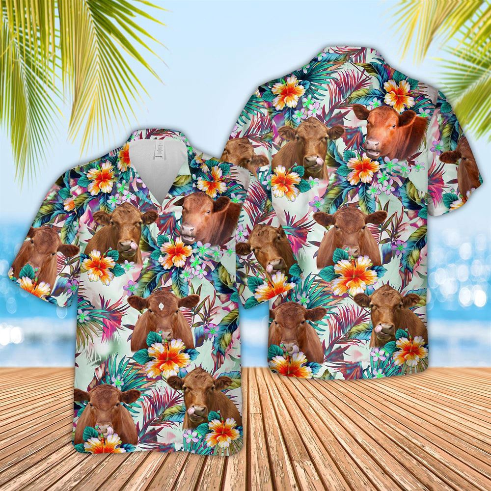 Farm Hawaiian Shirt Red Angus Cows With Flowers 3D Hawaiian Shirt Animal Hawaiian Shirt 1 f3ijjg.jpg Farm Hawaiian Shirt Red Angus Cows With Flowers 3D Hawaiian Shirt Animal Hawaiian Shirt 1 f3ijjg.jpg