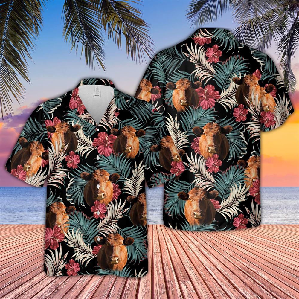 Farm Hawaiian Shirt Red Angus Dark Red Flowers Pattern Hawaiian Shirt Animal Hawaiian Shirt 1 hcbrye.jpg Farm Hawaiian Shirt Red Angus Dark Red Flowers Pattern Hawaiian Shirt Animal Hawaiian Shirt 1 hcbrye.jpg