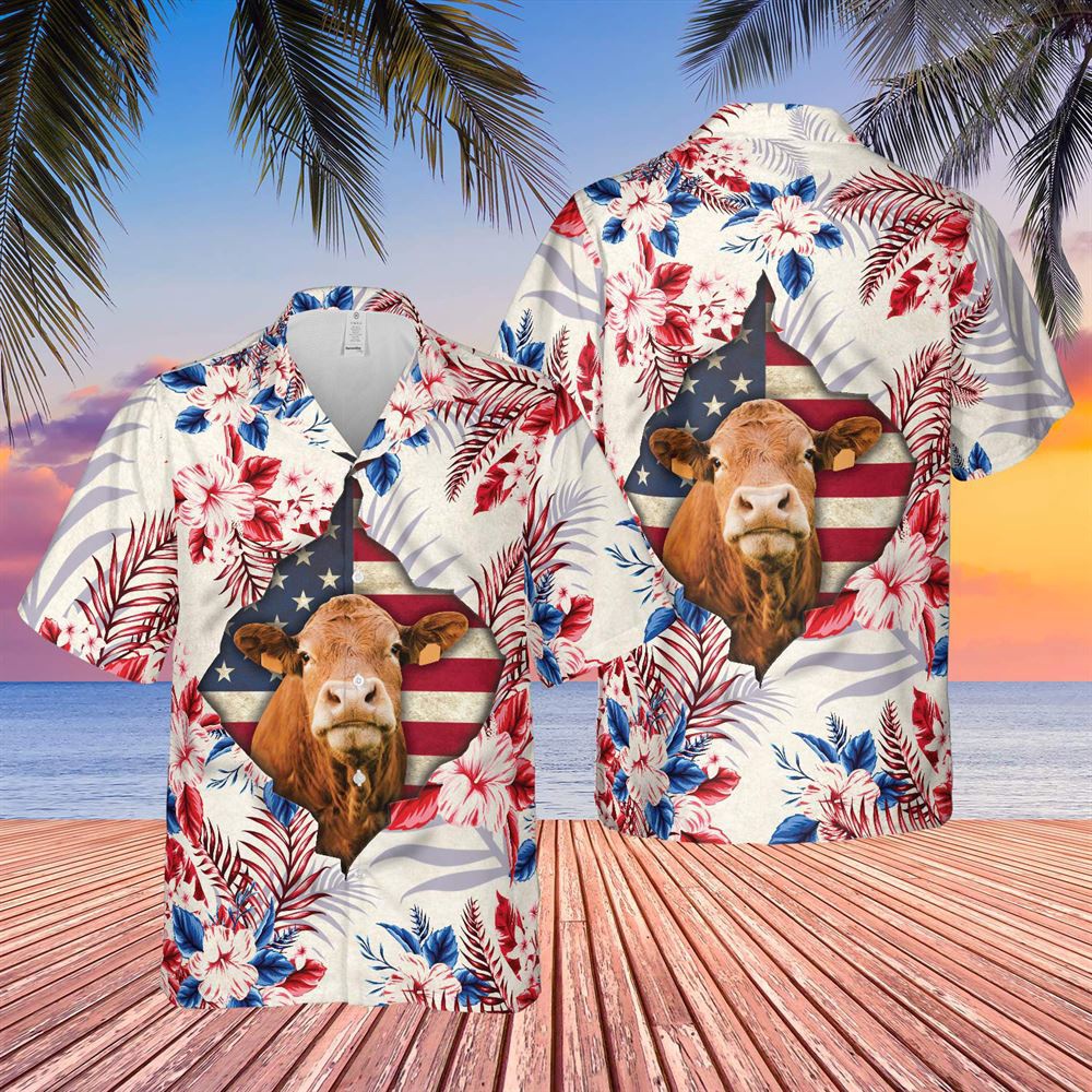 Farm Hawaiian Shirt Red Angus Face Hibiscus Flower All Over Printed 3D Hawaiian Shirt Animal Hawaiian Shirt 1 fo9fkz.jpg Farm Hawaiian Shirt Red Angus Face Hibiscus Flower All Over Printed 3D Hawaiian Shirt Animal Hawaiian Shirt 1 fo9fkz.jpg