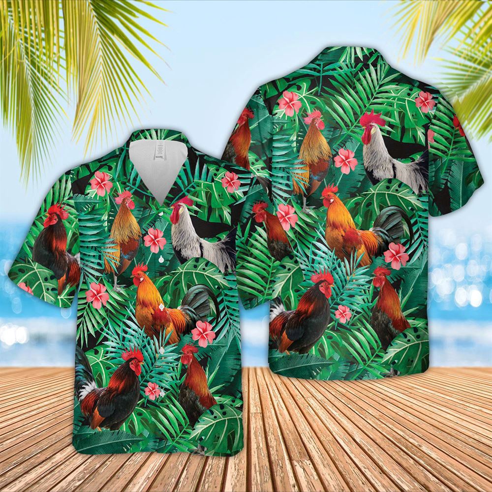 Farm Hawaiian Shirt Rooster 3D Hawaiian Shirt Animal Hawaiian Shirt 1 nvybxz.jpg