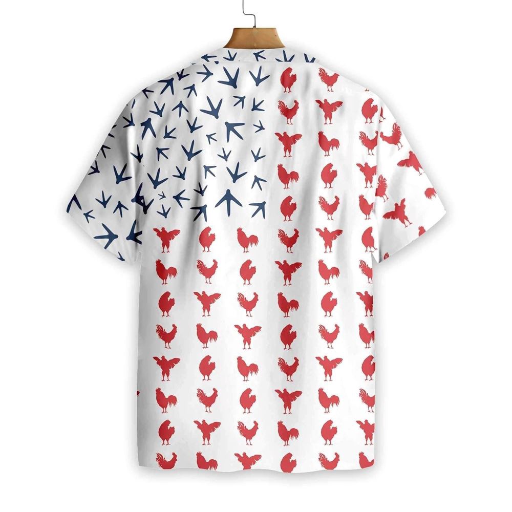Farm Hawaiian Shirt Rooster American Flag All Printed 3D Hawaiian Shirt Animal Hawaiian Shirt 2 fg1flb.jpg