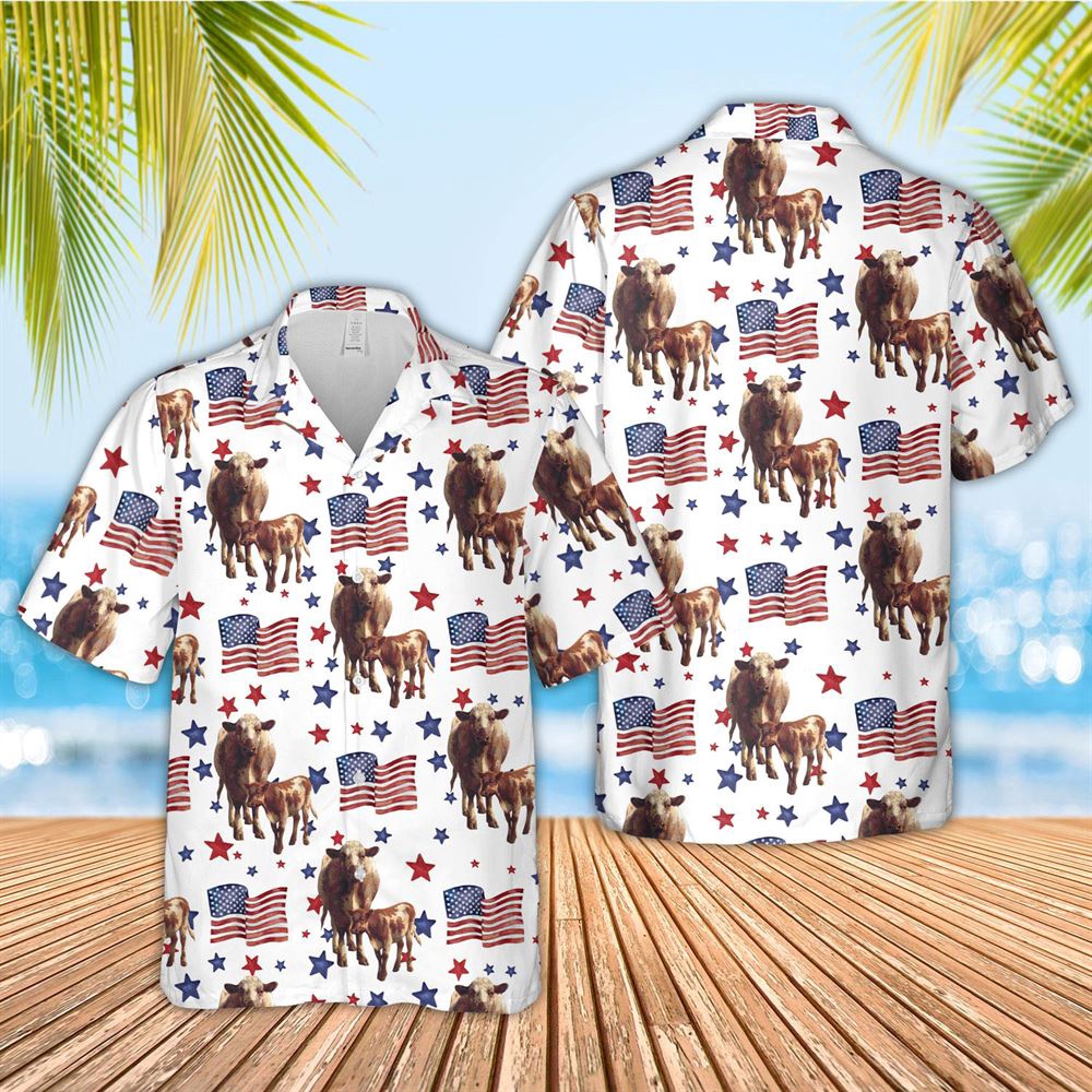 Farm Hawaiian Shirt Shorthorn American Flag Pattern Hawaiian Shirt Animal Hawaiian Shirt 1 jexmz5.jpg Farm Hawaiian Shirt Shorthorn American Flag Pattern Hawaiian Shirt Animal Hawaiian Shirt 1 jexmz5.jpg