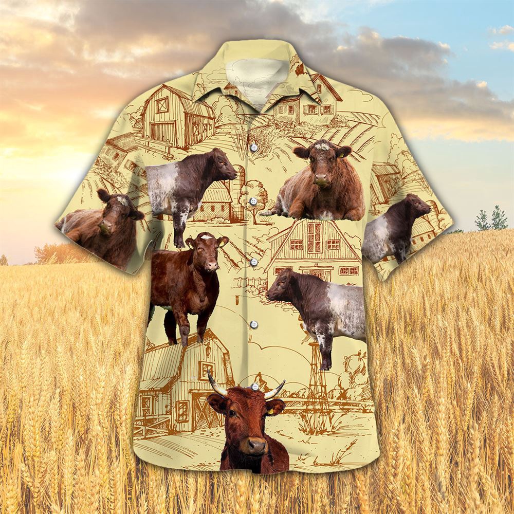 Farm Hawaiian Shirt Shorthorn Cattle Farm All Over Printed 3D Hawaiian Shirt Animal Hawaiian Shirt 1 tjaicw.jpg Farm Hawaiian Shirt Shorthorn Cattle Farm All Over Printed 3D Hawaiian Shirt Animal Hawaiian Shirt 1 tjaicw.jpg