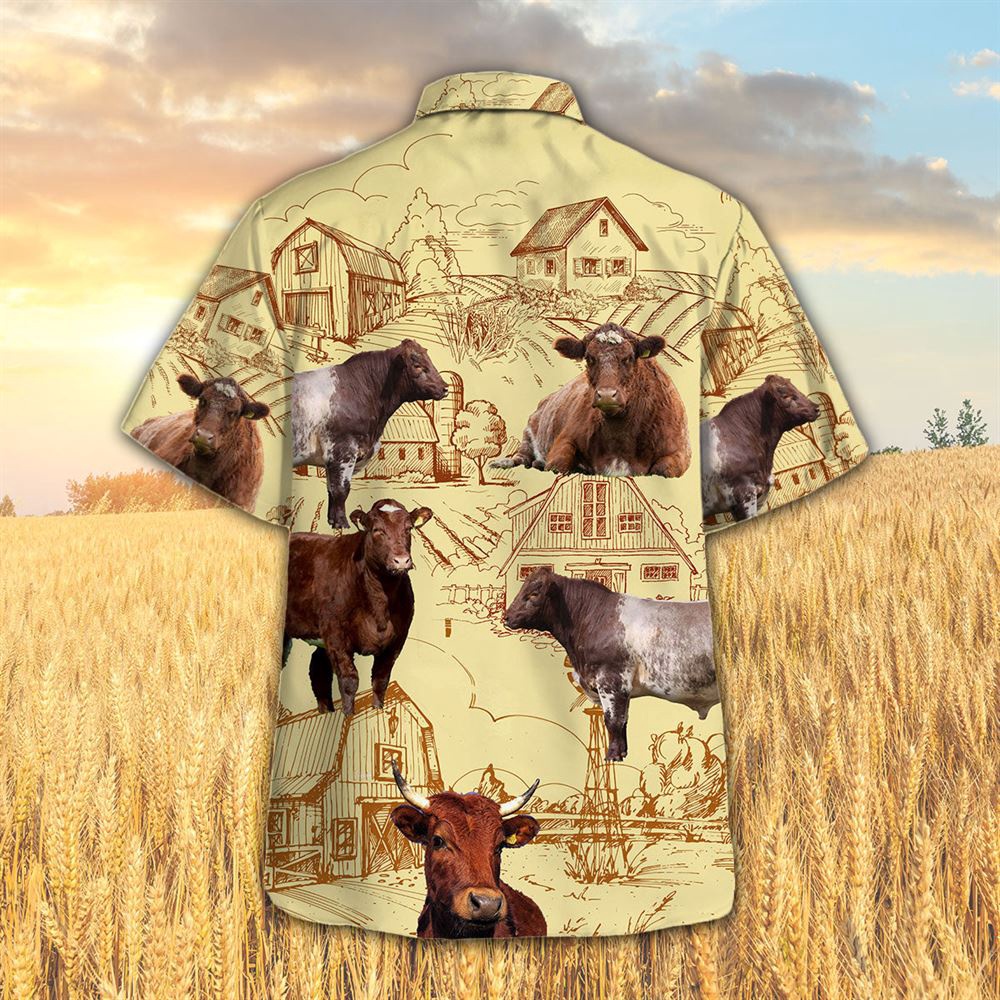Farm Hawaiian Shirt Shorthorn Cattle Farm All Over Printed 3D Hawaiian Shirt Animal Hawaiian Shirt 2 gh5qmo.jpg Farm Hawaiian Shirt Shorthorn Cattle Farm All Over Printed 3D Hawaiian Shirt Animal Hawaiian Shirt 2 gh5qmo.jpg