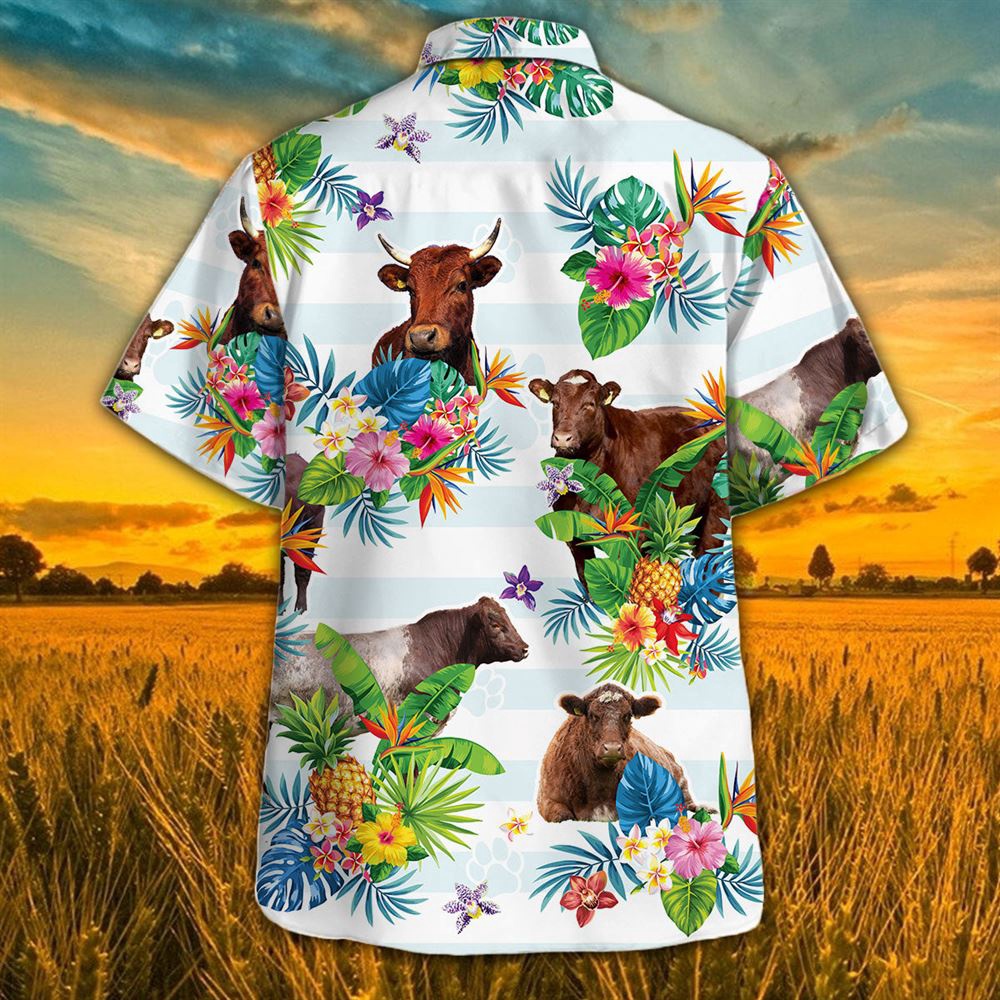 Farm Hawaiian Shirt Shorthorn Hawaiian Theme Plants Pineapple All Over Printed 3D Hawaiian Shirt Animal Hawaiian Shirt 2 tq6n9x.jpg