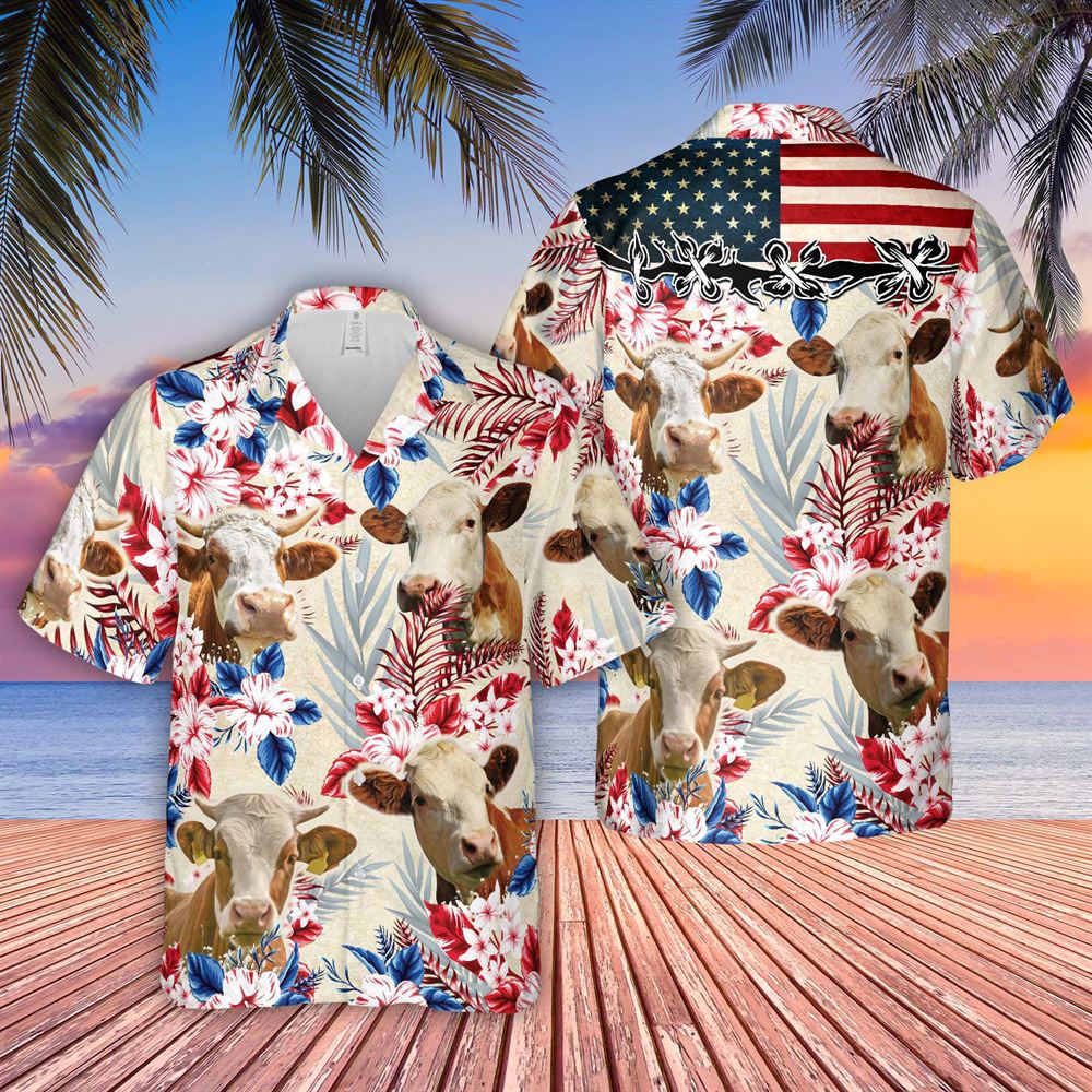 Farm Hawaiian Shirt Simmental Pattern Us Flag Hawaiian Shirt Animal Hawaiian Shirt 1 gtcfid.jpg Farm Hawaiian Shirt Simmental Pattern Us Flag Hawaiian Shirt Animal Hawaiian Shirt 1 gtcfid.jpg