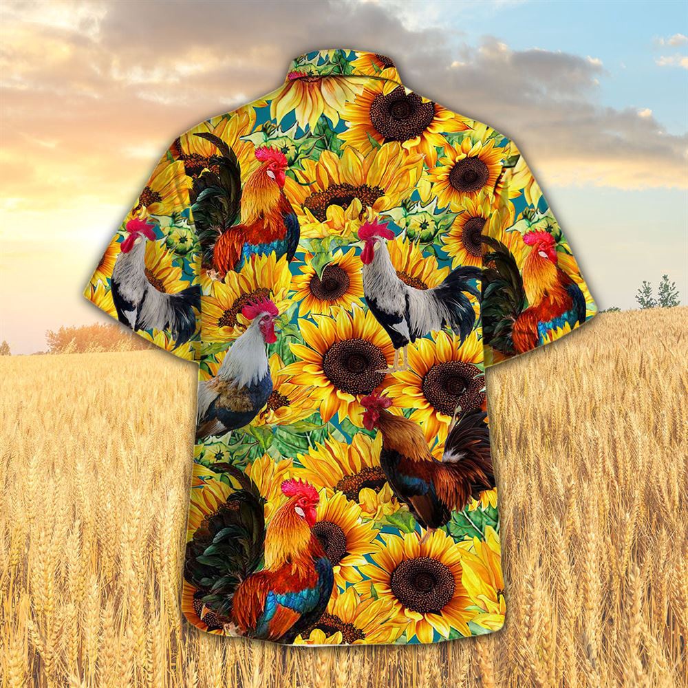 Farm Hawaiian Shirt Sunflower Chicken All Printed 3D Hawaiian Shirt Animal Hawaiian Shirt 2 qcrg6p.jpg Farm Hawaiian Shirt Sunflower Chicken All Printed 3D Hawaiian Shirt Animal Hawaiian Shirt 2 qcrg6p.jpg