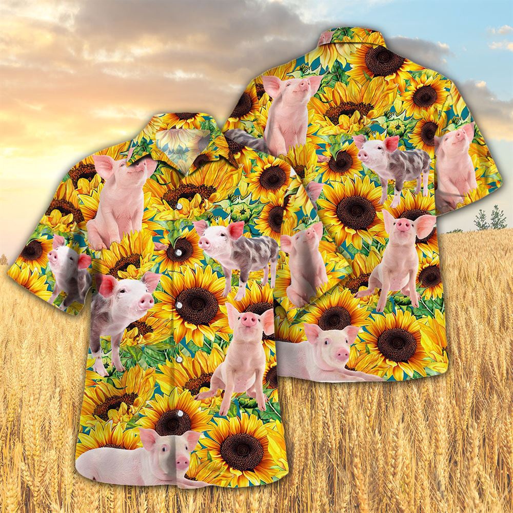 Farm Hawaiian Shirt Sunflower Pig All Printed 3D Hawaiian Shirt For Men And Women Animal Hawaiian Shirt 1 nnnppv.jpg Farm Hawaiian Shirt Sunflower Pig All Printed 3D Hawaiian Shirt For Men And Women Animal Hawaiian Shirt 1 nnnppv.jpg