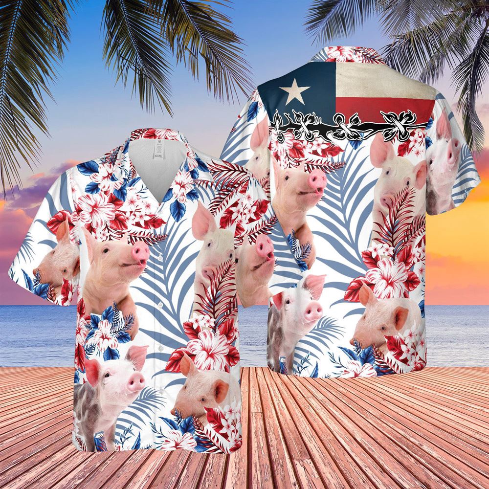 Farm Hawaiian Shirt Texas Flag Hawaiian Theme For Pig Lovers All 3D Printed Hawaiian Shirt Animal Hawaiian Shirt 1 o0cvne.jpg Farm Hawaiian Shirt Texas Flag Hawaiian Theme For Pig Lovers All 3D Printed Hawaiian Shirt Animal Hawaiian Shirt 1 o0cvne.jpg