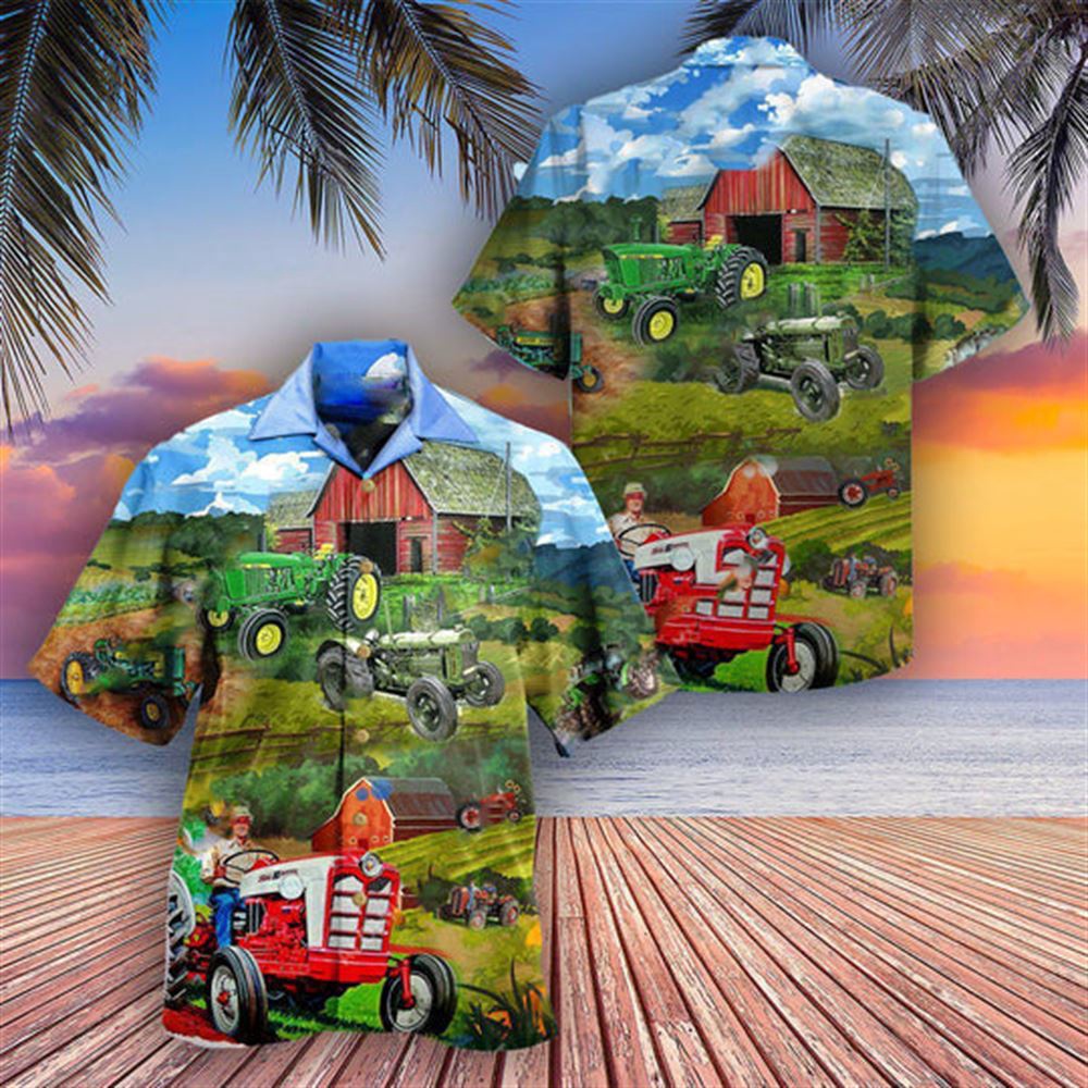 Farm Hawaiian Shirt Tractors All Over Printed 3D Hawaiian Shirt For Men And Women Animal Hawaiian Shirt 1 fbdkjf.jpg