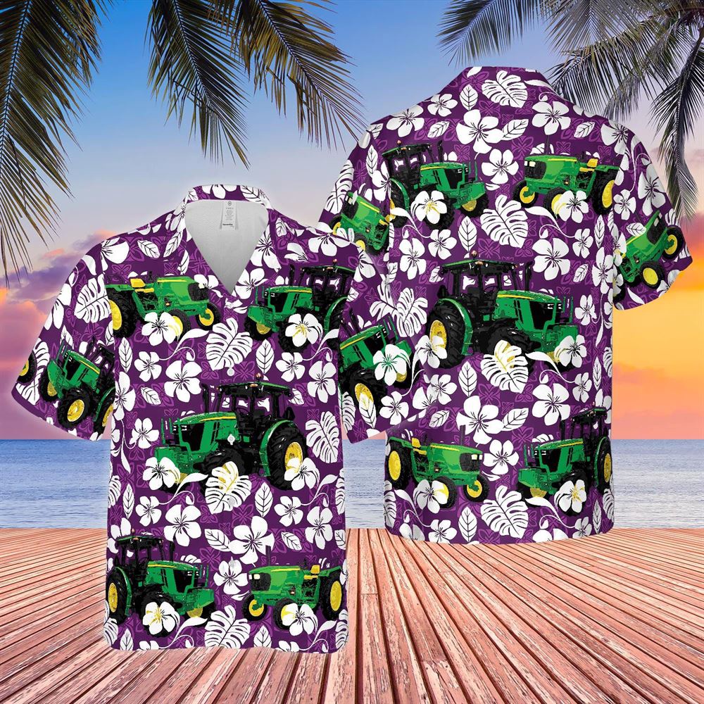 Farm Hawaiian Shirt Tractors Tropical Plants Purple All Over Printed 3D Hawaiian Shirt Animal Hawaiian Shirt 1 dajdsn.jpg Farm Hawaiian Shirt Tractors Tropical Plants Purple All Over Printed 3D Hawaiian Shirt Animal Hawaiian Shirt 1 dajdsn.jpg