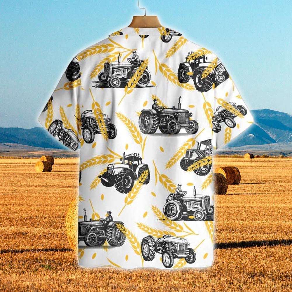 Farm Hawaiian Shirt Tractors Wheats All Over Printed 3D Hawaiian Shirt Animal Hawaiian Shirt 2 n9rhhu.jpg