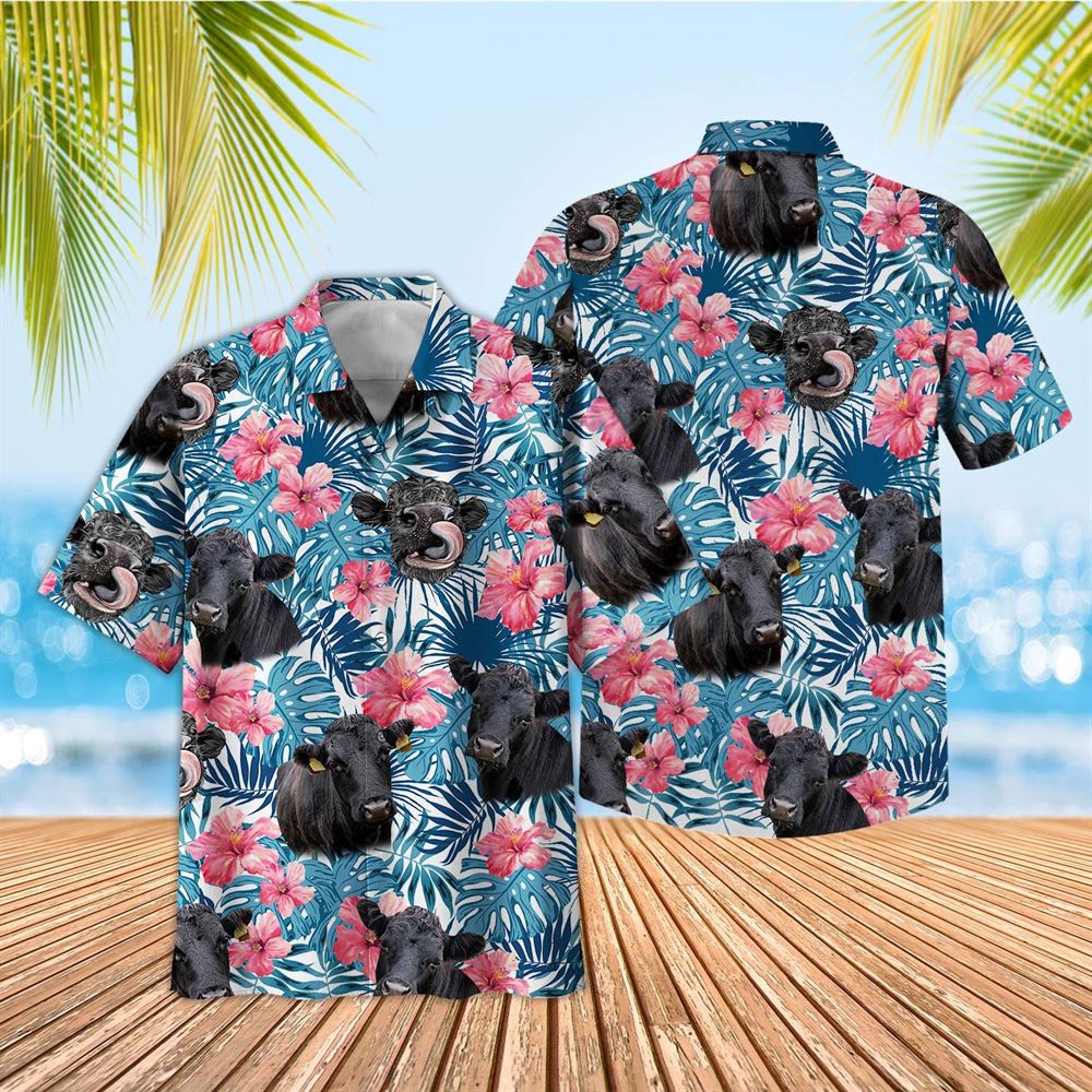 Farm Hawaiian Shirt Tropical Dexter Blue Pink Floral 3D Hawaiian Shirt Animal Hawaiian Shirt 1 sskgdi.jpg Farm Hawaiian Shirt Tropical Dexter Blue Pink Floral 3D Hawaiian Shirt Animal Hawaiian Shirt 1 sskgdi.jpg