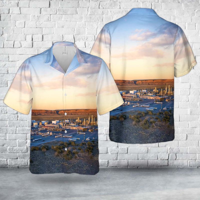 Gallup New Mexico Gallup Refinery American Oil Refinery Marathon Petroleum Corporation Hawaiian Shirt 1 ulotaq.jpg