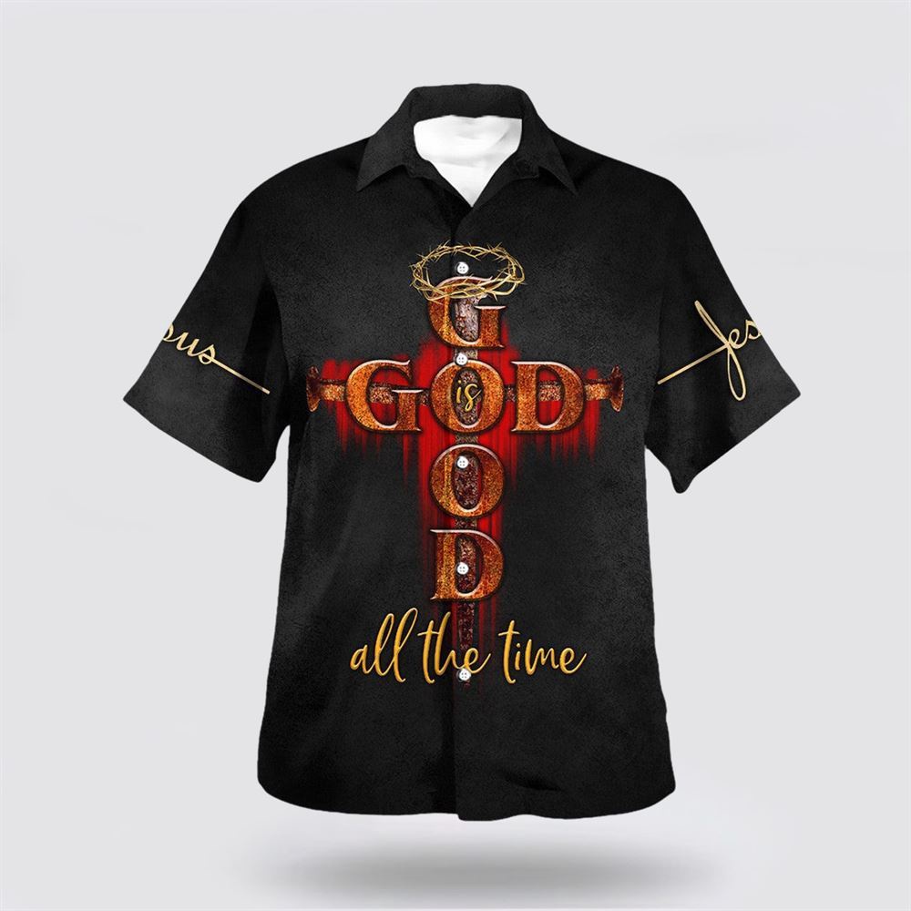 God All The Time With Cross Hawaiian Shirt Christian Hawaiian Shirt Religious Aloha Shirt 1 ilmlui.jpg God All The Time With Cross Hawaiian Shirt Christian Hawaiian Shirt Religious Aloha Shirt 1 ilmlui.jpg