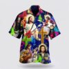 Christian Hawaiian Shirt, Greater Love Has No Man Than To Lay Down His Life Hawaiian Shirt, Religion Hawaiian Shirt