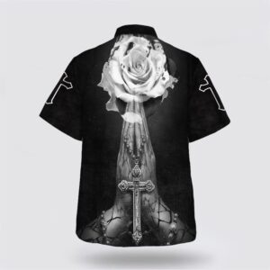 Christian Hawaiian Shirt, Hand God Prayer…