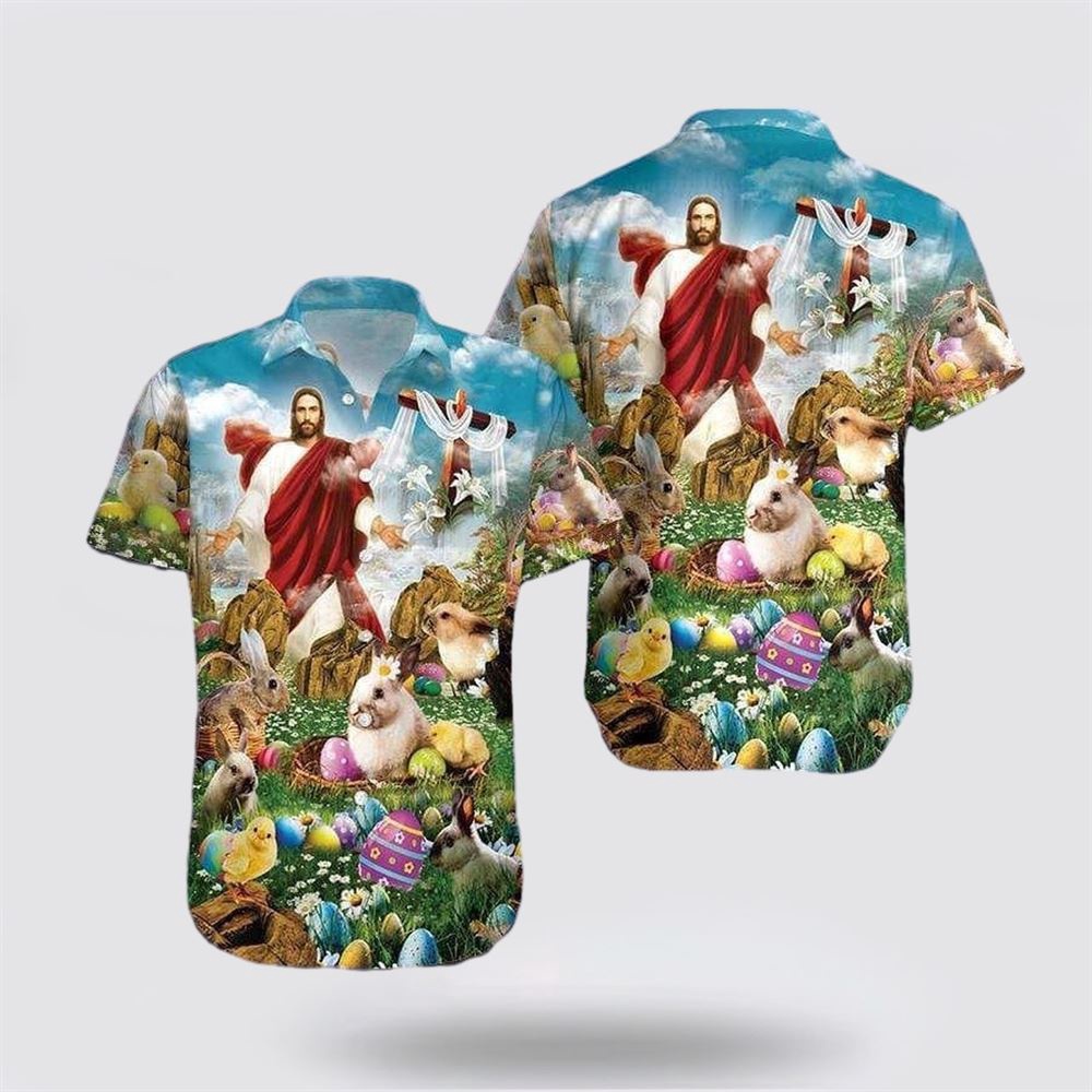 Happy Easter Jesus Is Risen Hawaiian Shirt Religious Hawaiian Shirt Christian Aloha Shirt Christian Gift 1 afebwb.jpg Happy Easter Jesus Is Risen Hawaiian Shirt Religious Hawaiian Shirt Christian Aloha Shirt Christian Gift 1 afebwb.jpg