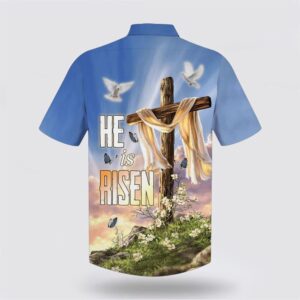 Christian Hawaiian Shirt, He Is Risen…