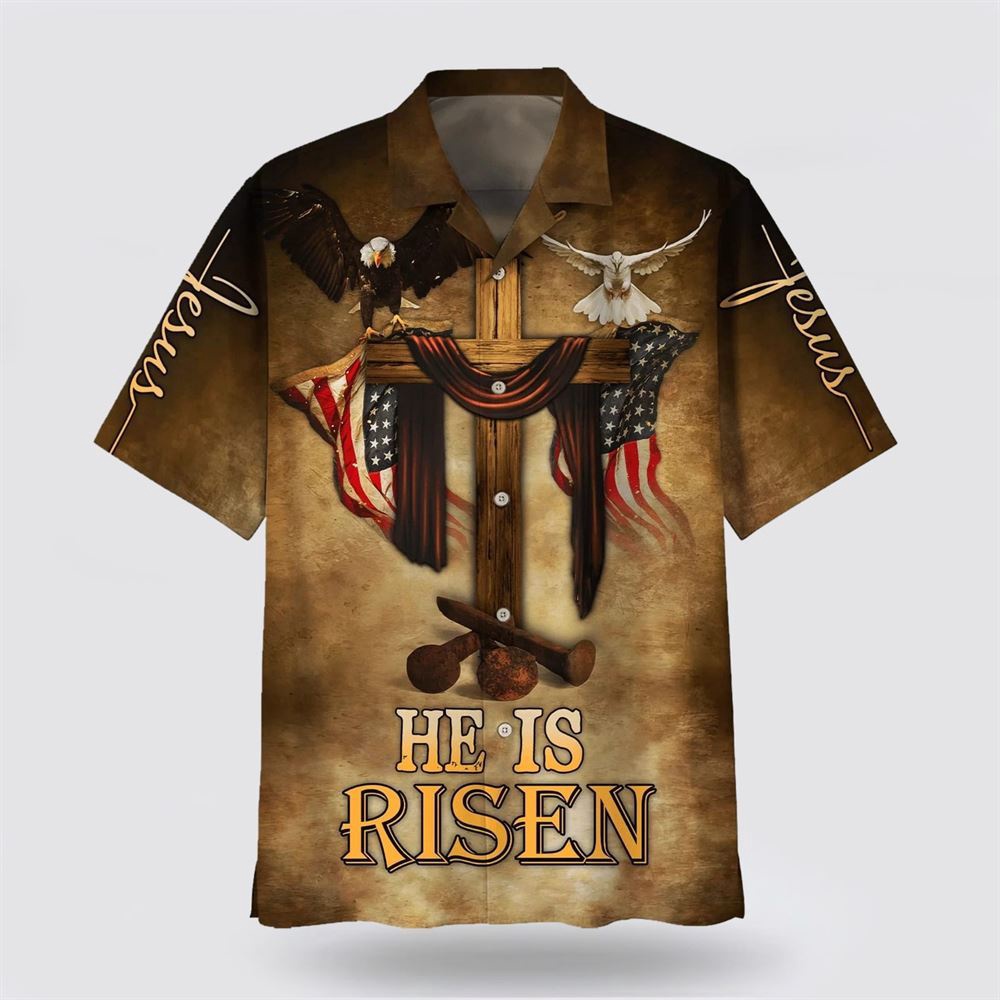 He Is Risen Eagle Cross Hawaiian Shirt Christian Hawaiian Shirt Religious Aloha Shirt 1 virf7b.jpg He Is Risen Eagle Cross Hawaiian Shirt Christian Hawaiian Shirt Religious Aloha Shirt 1 virf7b.jpg