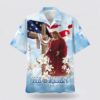 Christian Hawaiian Shirt, He Who Kneels Before God Can Stand Before Anyone Hawaiian Shirt, Religion Hawaiian Shirt