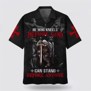 Christian Hawaiian Shirt, He Who Kneels…