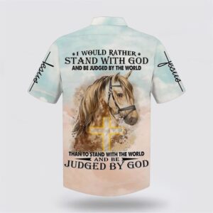 Christian Hawaiian Shirt, Horse I Would…