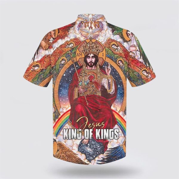 Christian Hawaiian Shirt, I Am Jesus King Of Kings Christian Faith Hawaiian Shirt, Religion Hawaiian Shirt